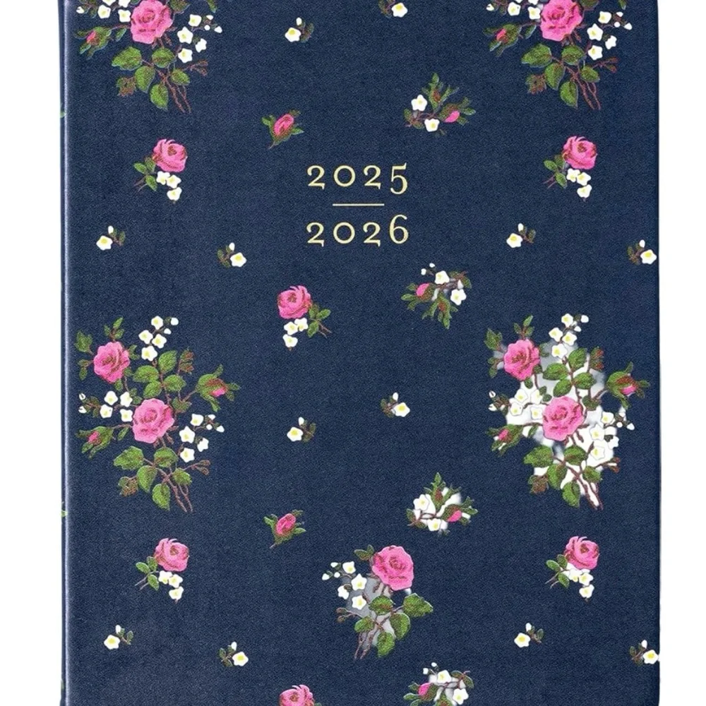 Laura Ashley 2025-2026 Agenda Planner, 18 Month, Monthly & Weekly Pages 8 x 10
